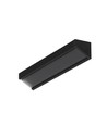 1m aluminium profiel CORNER10.V2 A1C/U1 - Zwart geanodiseerd, hoek, LED profiel