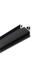 2m aluminiumprofiel CORNER12.V2 EF/U - Zwart geanodiseerd, hoek, LED-profiel