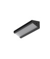 1m aluminium profiel CORNER14 EE7F/TY - Zwart geanodiseerd, hoek, LED profiel