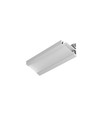 2m aluminium profiel CORNER14 EE7F/TY - Geanodiseerd, hoek, LED profiel
