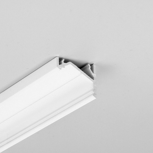 2m aluminium profiel CORNER16.V2 AC-6/TY - Wit gelakt, hoek, LED profiel