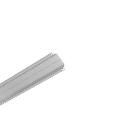 2m aluminium profiel QUARTER10 BD/U6 - Geanodiseerd, hoek, LED profiel