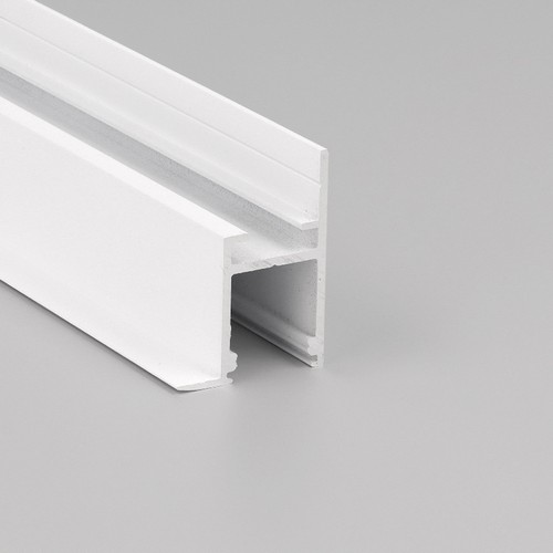 2m aluminium profiel FRAME14 BC/Q - Wit gelakt, inbouw, LED profiel