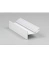1m aluminium profiel GLOW12 UP A1C - Wit gelakt, inbouw, LED profiel