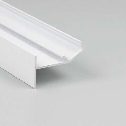 2m aluminium profiel GLOW12 UP A1C - Wit gelakt, inbouw, LED profiel