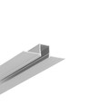 2m aluminiumprofiel HIDE10 C4 - Geanodiseerd, inbouw, LED-profiel