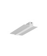 2m aluminiumprofiel HIDE10 C4 - Geanodiseerd, inbouw, LED-profiel