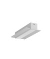 2m aluminium profiel LINEA-IN20 TRIMLESS EE7F - Geanodiseerd, inbouw, LED profiel