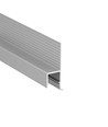1m aluminium profiel OMNI10 AC2 - Geanodiseerd, inbouw, LED profiel