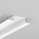 2m aluminium profiel VARIO30-04 ACDE-9 - Wit gelakt, inbouw, LED profiel