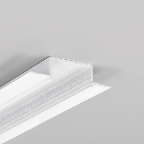 2m aluminium profiel VARIO30-04 ACDE-9 - Wit gelakt, inbouw, LED profiel