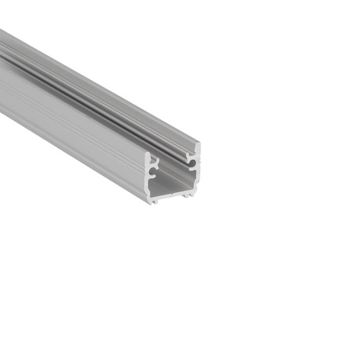 2m aluminium profiel FLOOR12 K/U - Geanodiseerd, tegelprofiel, LED-profiel