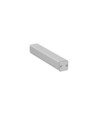 1m aluminium profiel FLOOR12 K/U - Geanodiseerd, tegelprofiel, LED rail