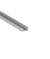2m aluminium profiel FLOOR8 K - Geanodiseerd, tegelprofiel, LED rail