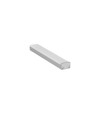 1m aluminium profiel FLOOR8 K - Geanodiseerd, tegelprofiel, LED rail