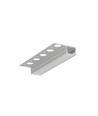 1m aluminium profiel UNI-TILE12 180GR C PLUS - Geanodiseerd, tegelprofiel, LED-profiel