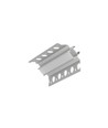 1m aluminium profiel UNI-TILE12 90GR C PLUS - Geanodiseerd, tegelprofiel, LED profiel