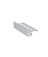 1m aluminium profiel UP-TILE10 A - Geanodiseerd, tegelprofiel, LED rail