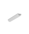 1m aluminium profiel ARC12 CD/U5 - Geanodiseerd