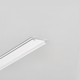 1m aluminiumprofiel ARC12 CD/U5 - Wit gelakt