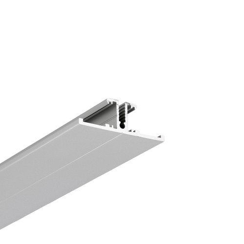 1m aluminium profiel BACK10 A/UX - Geanodiseerd