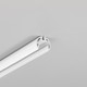 1m aluminiumprofiel PEN12 CJ - Wit gelakt