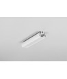 1m aluminiumprofiel PEN12 CJ - Wit gelakt