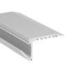 1m aluminiumprofiel UP-BOLD12 K - Geanodiseerd