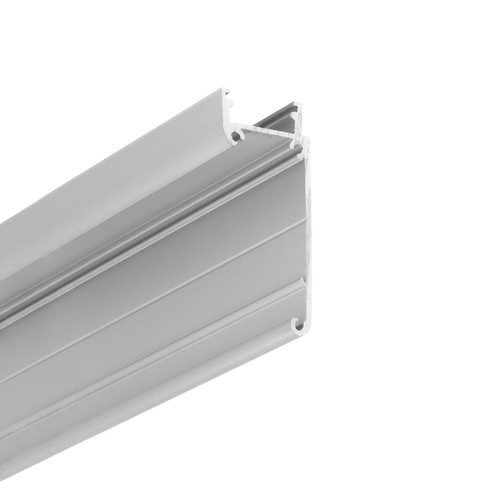1m aluminiumprofiel WALLE12 BCD - Geanodiseerd