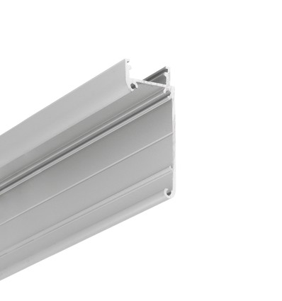 1m aluminiumprofiel WALLE12 BCD - Geanodiseerd