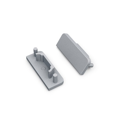 1 stuk Eindstuk SURFACE14 GEN2 - Zilverkleurig