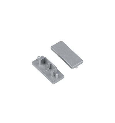 1 stuk Eindstuk SURFACE14.V2 - Zilverkleurig