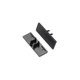 1 stuk Eindkap BACK10 - Zwart