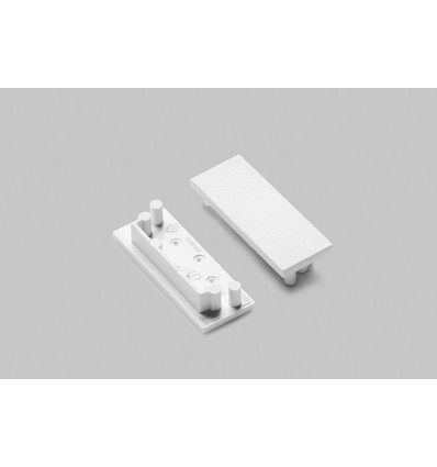 1 stuk Eindstuk VARIO30-01 - Wit