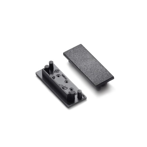 1 stuk Eindstuk VARIO30-01 - Zwart