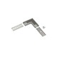 Profielverbinder SURFACE10 90GR - Geanodiseerd
