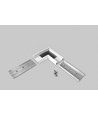 Profielverbinder SURFACE14 90GR - Wit gelakt