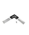 Profielverbinder SURFACE14 90GR - Zwart geanodiseerd