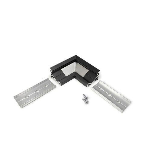 Profielverbinder HOEK14 90GR - Zwart geanodiseerd