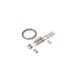 1,5 m draadophanging large, chroom