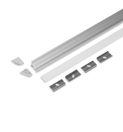 2m set CORNER10.V2 + C CLICK - Geanodiseerd