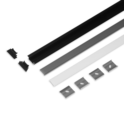 2m set GROOVE14.V2 + C3 CLICK - Zwart geanodiseerd