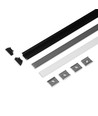 2m set GROOVE14.V2 + C3 CLICK - Zwart geanodiseerd