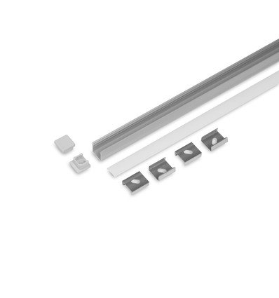 2m set SMART10 + C2 CLICK - Geanodiseerd