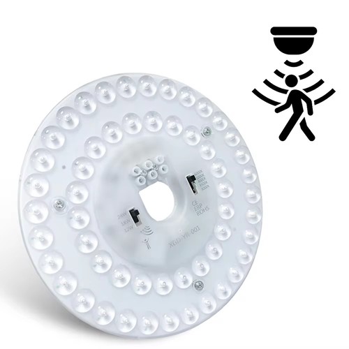 Ø17 cm / 24/18/12W Sensor LED-inzet - Instelbare CCT, vervangt G24, cirkel- en compactlampen, flicker free