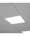 60x60 Casambi LED Paneel, 36W - Hoogte: 9mm, UGR19, witte rand