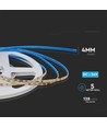 5m 9W/m LED strip, 128 LED/m - 24V, IP20, 4000K, 1150lm/m
