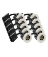 10 stuks GU10 inbouwspot Inno88 - Mat wit, IP44, geschikt voor installatie in isolatie