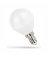 E14 5,5W LED kogellamp - G45, filament, mat glas, warm wit, 300°