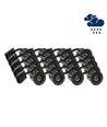 20 stuks GU10 inbouwspot Inno88 Buiten - Zwart, IP44, goedgekeurd voor isolatie